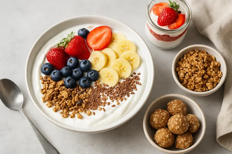 Gezonde kwarkinspiratie: voedzame bowls, snacks en toetjes