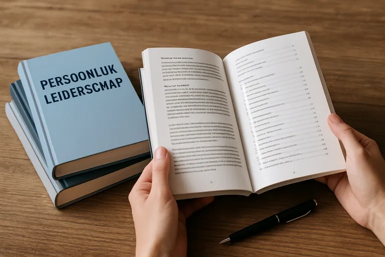 Hoe kies je het beste persoonlijk leiderschap boek