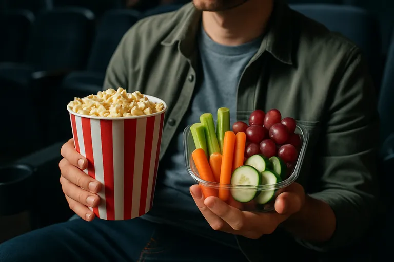 Waarom gezonde snacks in de bioscoop