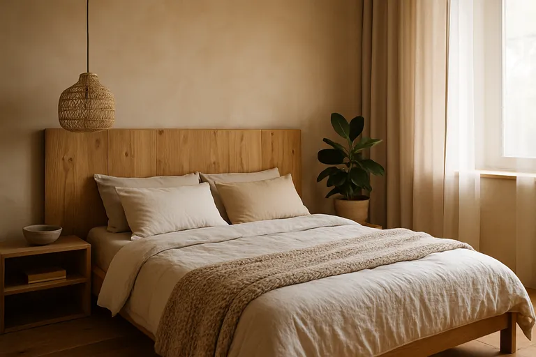 Waarom hout in je slaapkamer?