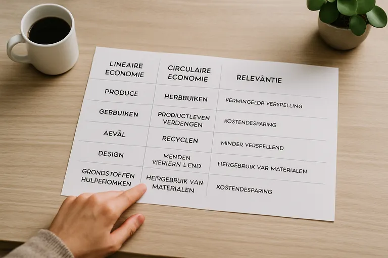 Wat is het verschil tussen lineaire en circulaire economie